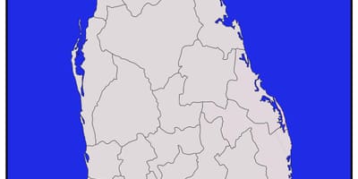 地图勒斯里兰卡