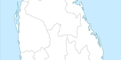 地图斯里兰卡nidan